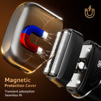 Mbzoey Electric Foil Shavers for Men: IPX7 Waterproof - Magnetic Cover
