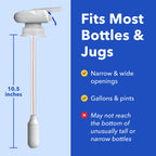 Magic Tap Automatic Drink Dispenser for Fridge, White, 3 Pack, No Spill
