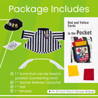 EKOREST Referee Porch Goose Outfits for 23 Inch Statue