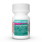 Amazon Basic Care Lansoprazole Delayed Release Capsules, 15 mg, Treats Frequent Heartburn, 14 Count (Pack of 2)