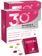RevitaPlus Multivitamin for Women with Vitamin A,B,C,D3,E,K2,Biotin, Collagen,Krill Oil,Cranberries Supports Energy,Wellness,Beauty and Immune - Vitamin Packs for Women Health 2 PCS-60 Packs
