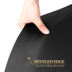 OmySalon Salon Floor Mat Anti Fatigue Thick Barber Chair Mats, Salon Mat for Hair Stylist Standing, Barbershop Beauty Spa Hairdressing Shampoo Equipment