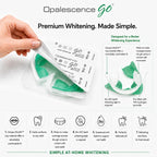 Opalescence GO Teeth Whitening Prefilled Trays with Toothpaste Bundle (10 Trearments) 15% Hydrogen Peroxide Gel Plus Opalescence Whitening Toothpaste 4.7 Onz - Original Mint Flavor 5194-5166