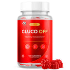 Gluco Off Gummies, Official GlucoOff Supplement Gummys with All Natural Ingredients, Advanced Formula Gluco Off Gummies with Maximum Strength Health and Wellness Support Multivitamins (60 Gummies)