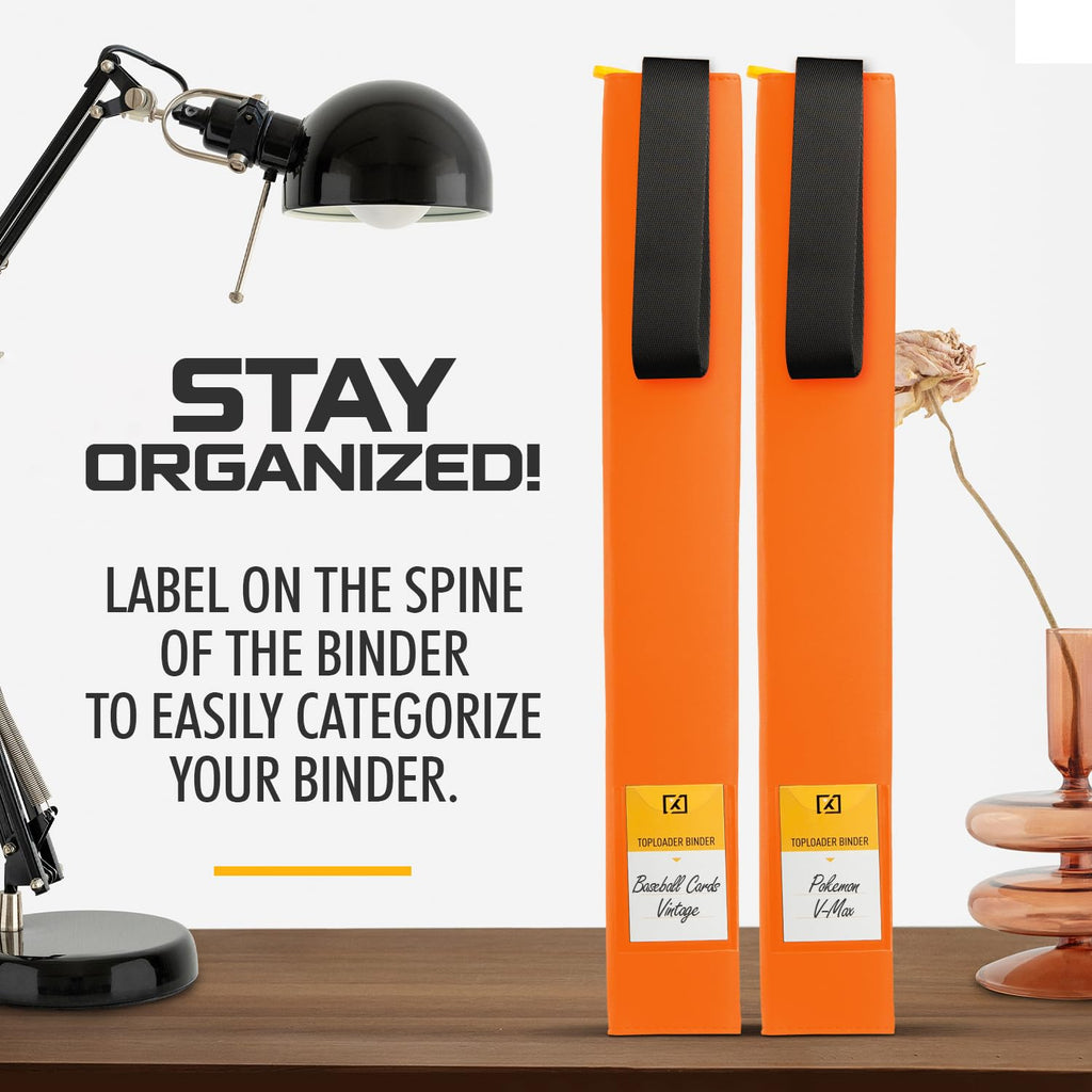 X PRO Toploader Binder | Holds 252 Toploaders | 20 Toploaders INCLUDED | 9-Pocket Top Loader Binder | Ringless Double-Sided Pockets | Top loader Binders for TCG, Sports | Premium Top Loader Storage