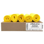 Ultrasac 55 Gal Yellow Trash Bags, 1.5 MIL (EQ.), 37" x 54" (50 Pack)