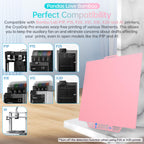 BIQU CryoGrip Pro Glacier Pink Compatible with Bambu-Lab P1S/P1P/P2S/X2D/X1C/X1E/A1 3D Printers 257x257MM Panda Build Plate Double Sided Upgrade Removable Surface Platform