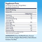 Equip Foods Prime Protein Powder | Clean, Grass Fed Beef Protein Isolate | Carnivore Protein Powder | Paleo, Keto Friendly | Gluten, Dairy Free | Helps Build & Repair Tissue | 30 Servings, Vanilla