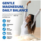 CanPrev Magnesium BisGlycinate Gentle 200mg, 240 v-Caps 240-Day Supply - Pure Elemental Magnesium Supplement, Supports Bone and Muscle Function, Gentle on Stomach, Perfect for Daily Magnesium Needs