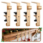 Stocking Hangers for Mantle,2 in 1 Adjustable Christmas Stocking Holder