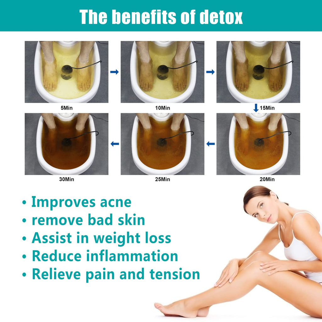 VnioLife Dual Ionic Foot Bath Detox Machine, Ion Cleanse Detox Foot Spa Set of 2 with Arrays, Heated Waist Belt | 5 Detox Modes, Time Preset