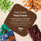 NuGo Dark Variety - Pretzel with Sea Salt 12 Bars & Peanut Butter Cup 12 Bars, 12g Protein Bar, Vegan, Gluten Free, Non-GMO, Kosher Pareve, 24 Count Variety