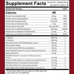 The Blood Flow Power Formula Neuropathy Drink Powder, High Concentration of L ‘Arginine and Citrulline, to Boost Circulation and Support Neurological Health – 444 Grams/30 servings
