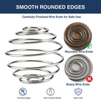 Shaker Balls for Protein Shakes, 304 Stainless Steel Shaker Balls for Bottles, Smooth Mixing (6 Small 6 Large)