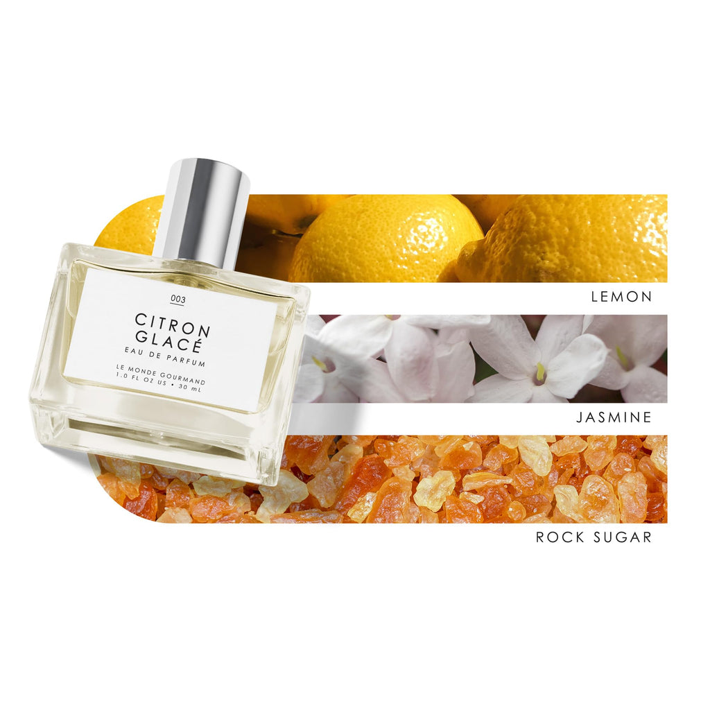 Le Monde Gourmand Citron Glac�� Eau de Parfum - 1 fl oz (30 ml) - Lemon, Jasmine, Sugar Perfume Notes