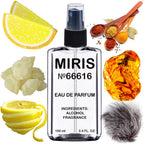 MIRIS No. 66616, Inspired by Desir du Coeur, Long-Lasting Unisex Eau de Parfum for Women & Men, Spray 3.4 Fl Oz / 100 ml