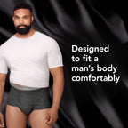 Depend Real Fit Adult Diapers, Incontinence Underwear for Men, Disposable, Maximum Absorbency, Small/Medium, Black, 72 Count, Packaging May Vary