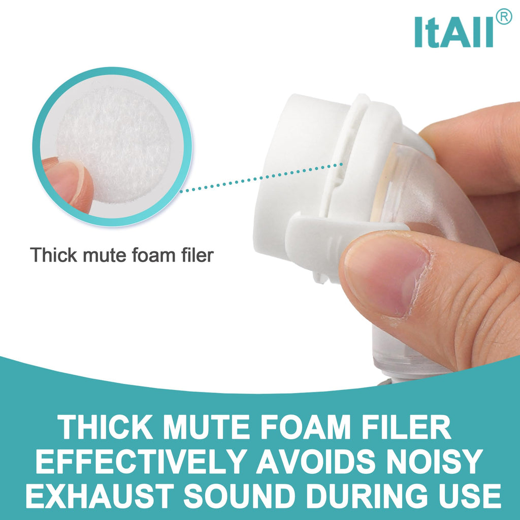 Replacement Swivel Elbow Connector for Airfit F20 F30, H/SA FSA Eligible CPAP Supplies, One pack, ItAll Supplies