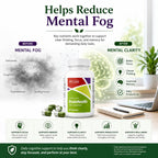 Pinnaclife McCord BrainHealth Brain Supplement with Olivamine, Vitamin D3, B6 & B12, Rhodiola Rosea, Magnesium & Taurine, Supports Memory, Focus, Clarity & Productivity for Men and Women