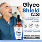 (3 Pack) Glyco Shield Drops - Official GlycoShield Pro Blood Formula Support Supplement Drops - Maximum Strength Original Natural to Overall Wellness and Support Health Reviews, 3 Bottles for 3 Months
