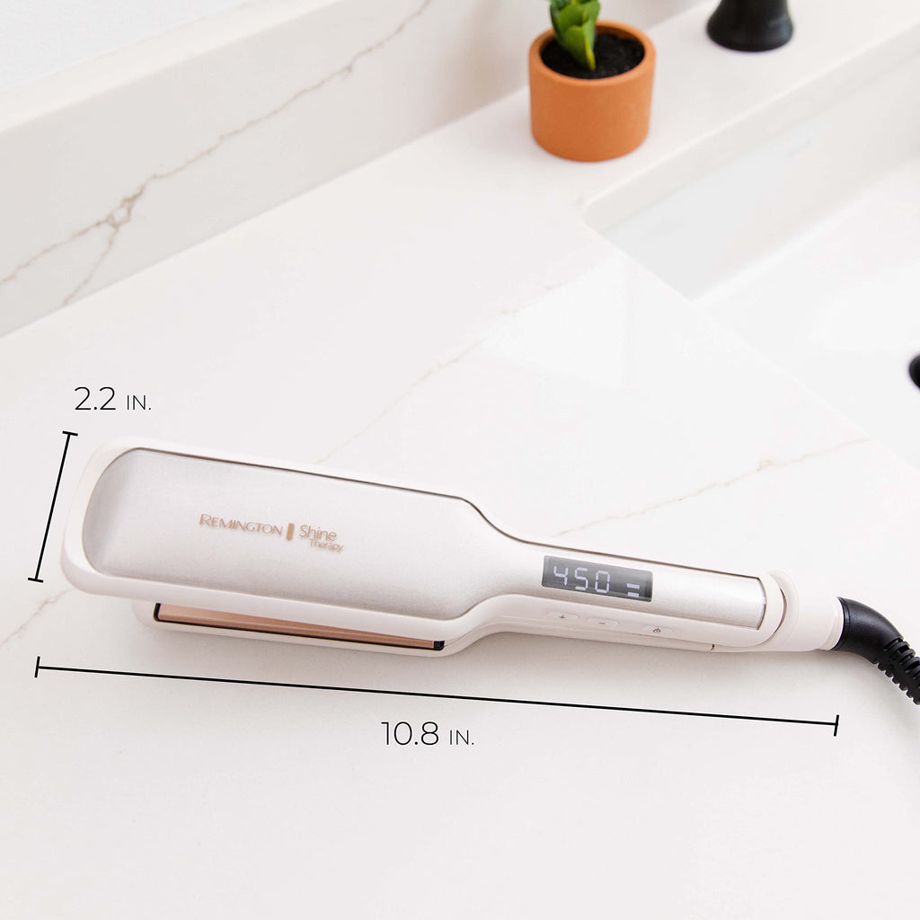 Remington Shine Therapy 2 Inch Hair Straightener, Argan Oil & Keratin