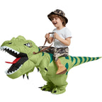 Inflatable Dinosaur Costume for Kids,Blow Up Halloween T Rex Suit (4-6YRS)