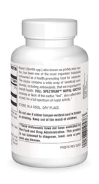 Planetary Herbals Full Spectrum Nopal Cactus, Prickly Pear Cactus, 1000 mg, with Prickley Pear Leaf - 120 Tablets
