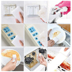 Magic Sponge Eraser, 50 Pack Melamine Sponge Sheets Foam in Bulk, All-Purpose Large Kitchen Dish Cleaning Pads, White Nano Scrub Non-Scratch Cleaner for Household, Bathroom, Wall