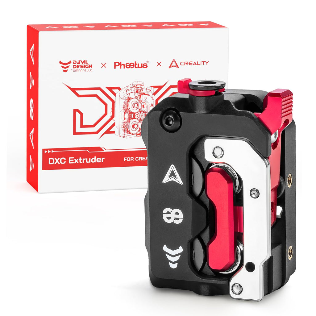 Creality Official DXC Extruder, Upgrade K1 Max/K1C/K1 SE/K1 Extruder Kit with Innovative Gear Design and Smart Filament Break Detection, 3D Printer Accessories for K1 Series
