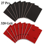 27 Pcs Sanding Sponge Block Pads, 320 Grit Fine Sandpaper Sand Paper