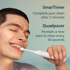 Philips Sonicare 4100 Rechargeable Electric Toothbrush, Deep Pink