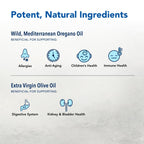 NORTH AMERICAN HERB & SPICE Oreganol P73, 60 Gelcaps - Immune System Support - Unprocessed, Vegan Friendly Wild Oregano - Mediterranean Source - Non-GMO - 60 Servings