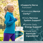 (5 Pack) Nerve Calm Capsules - Official NerveCalm Premium Formula Supplement Pills, Advanced Support Formula for Wellness & Overall Health, All Natural Nerve Calm Reviews, 300 Capsules for 5 Months