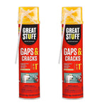 Great Stuff 157911 Insulating Foam Sealant, 20 Ounce, Ivory (Pack of 2)