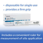 McKesson Cotton-Tipped Applicator Swabstick, Sterile, 6 in, 1 ct
