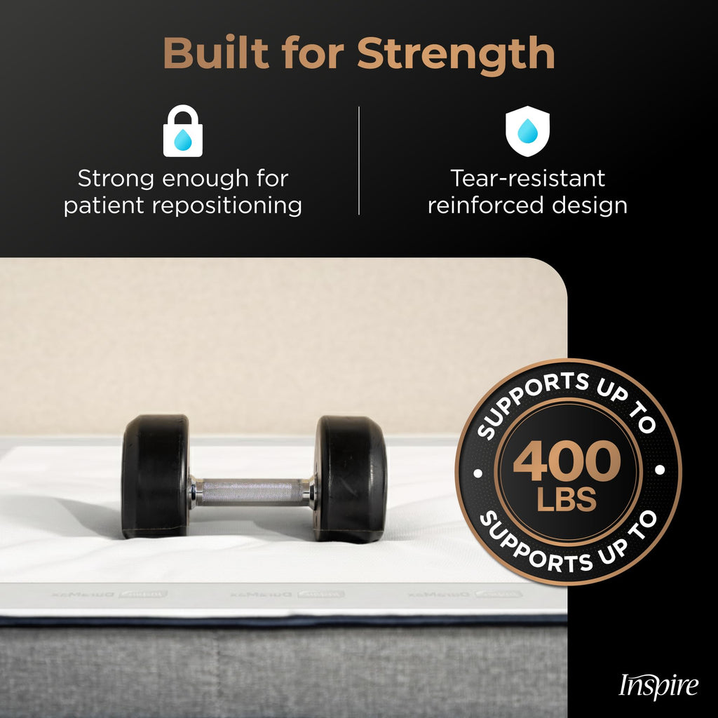 Inspire Extra Large Super Absorbent Disposable Bed Pads for Incontinence Ultra Thick and Absorbent Bed Pads Disposable Adult | Puppy Pads | Pee Pads for Adults (Duramax 36" x 36")