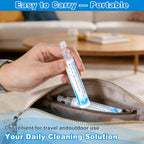 0.9% Saline Cleaning Solution, Normal Solution, Ready-to-Use for Daily Cleaning, Household Use, 15ml Each, 20 per Box, 300ml /10.56 FL OZ