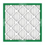Filterbuy 20x20x1 Air Filter MERV 8 Essential Dust & Allergy Defense (4-Pack), Electrostatic Pleated HVAC AC Furnace Filters Replacement, Made in USA (Actual Size: 19.50 x 19.50 x 0.75)