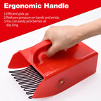 2 Pack Berry Pickers and Rakes with Metallic Comb and Ergonomic Handle