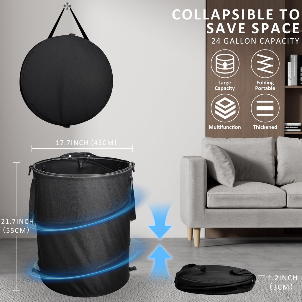 Audoyon Pop Up Camping Trash Can