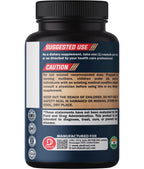 DEDICAD 12in1 Wormwood Black Walnut Clove Capsules - Immune, and Mood Support - 3 Month Supply - 90 Vegan Capsules
