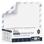 Tear Resistant Disposable Bed Pads Adults Chucks Incontinence Underpads 30"x 36"(30 Count),Large Thicken Premium Waterproof Pee Pads for Elderly,10X Super Absorbency Heavy Duty Puppy Training Pads