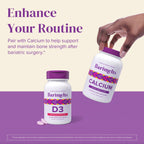 BariMelts Vitamin D3 5000 IU, 90 Fast-Dissolving Tablets (3-Month Supply), Bariatric Vitamins for Women, Natural Apple Flavor