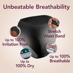 Depend Silhouette Adult Diapers, Incontinence & Postpartum Bladder Leak Underwear for Women, Maximum Absorbency, Large, Black, 52 Count (2 Packs of 26), Packaging May Vary