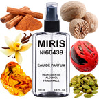 MIRIS No. 60439, Inspired by D'Ambre Extreme, Long-Lasting Unisex Eau de Parfum for Women & Men, Spray 3.4 Fl Oz / 100 ml