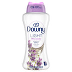 Downy Light Laundry Scent Booster Beads, White Lavender Scent, 24.0 oz, in-Wash Fabric Beads Designed to Be Gentle with a Light Boost of Scent, No Heavy Perfumes