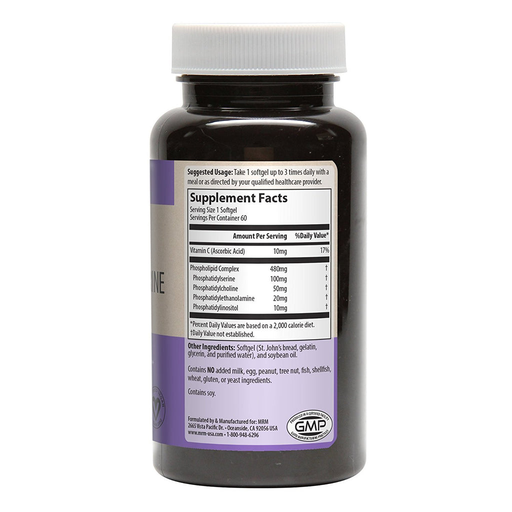 MRM Nutrition PS 10mg - Phosphatidylserine Supplement - 60 Servings