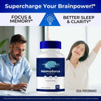 Memoforce Pills, Memoforce Supplement Capsules, Memoforce Advanced Formula, Memoforce Reviews (60 Capsules)