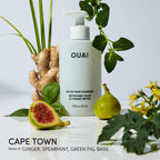 OUAI Detox Facial Cleanser - Deep Cleansing Face Wash with Glycolic Acid, Niacinamide & PHA - Removes Sweat, Dirt & Oil Without Drying - Gentle Face Cleanser for Post-Workout (7.8 Fl Oz)