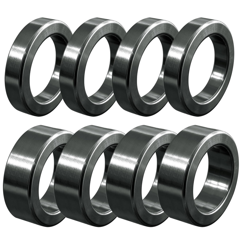 AR-PRO Wheel Hub Spacers – Metal 3/4" Axle Spacer Kit, Combo Pack with 4 x 1/2" and 4 x 1/4" Extension Sleeves for Lawn Tractors and Riding Mowers